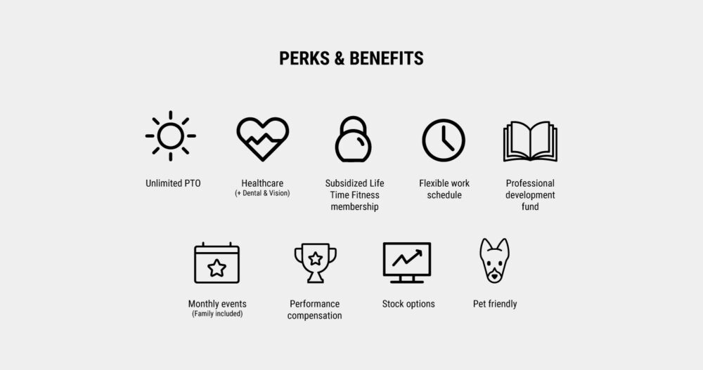 perks and benefits of working at DetraPel Solutions